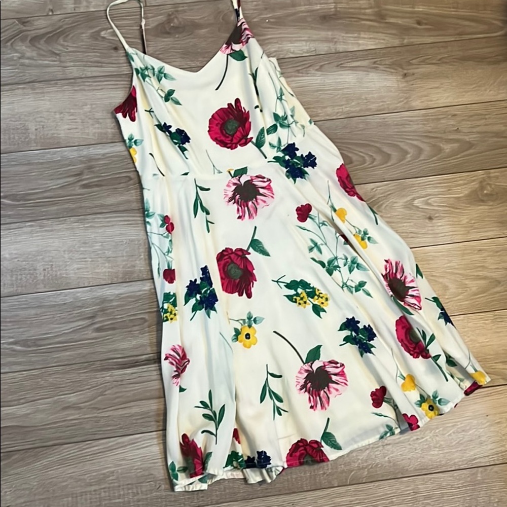 Floral print dress